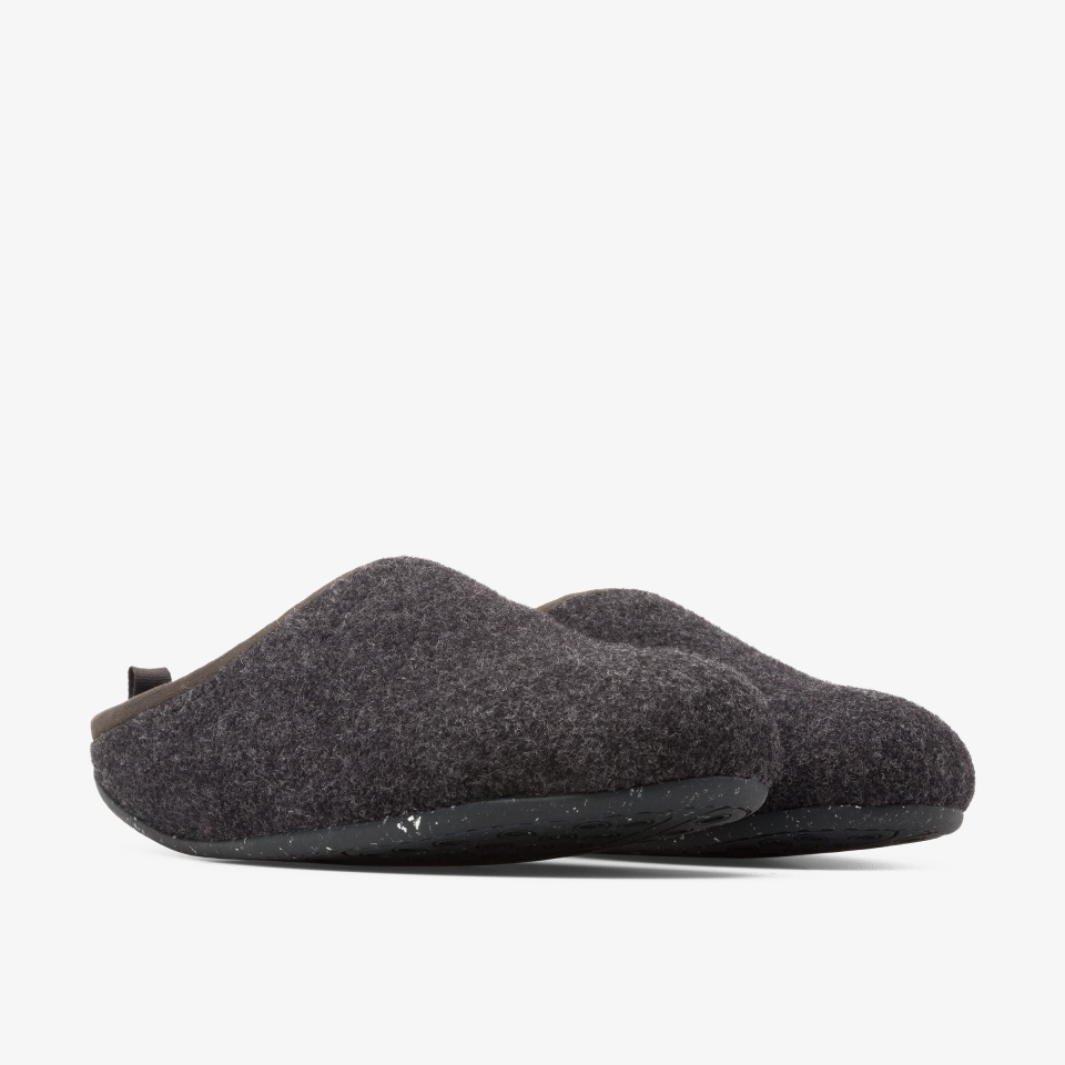 Camper Wabi Dark Grey - Camper Mens Slippers ||8970-DAHBX||